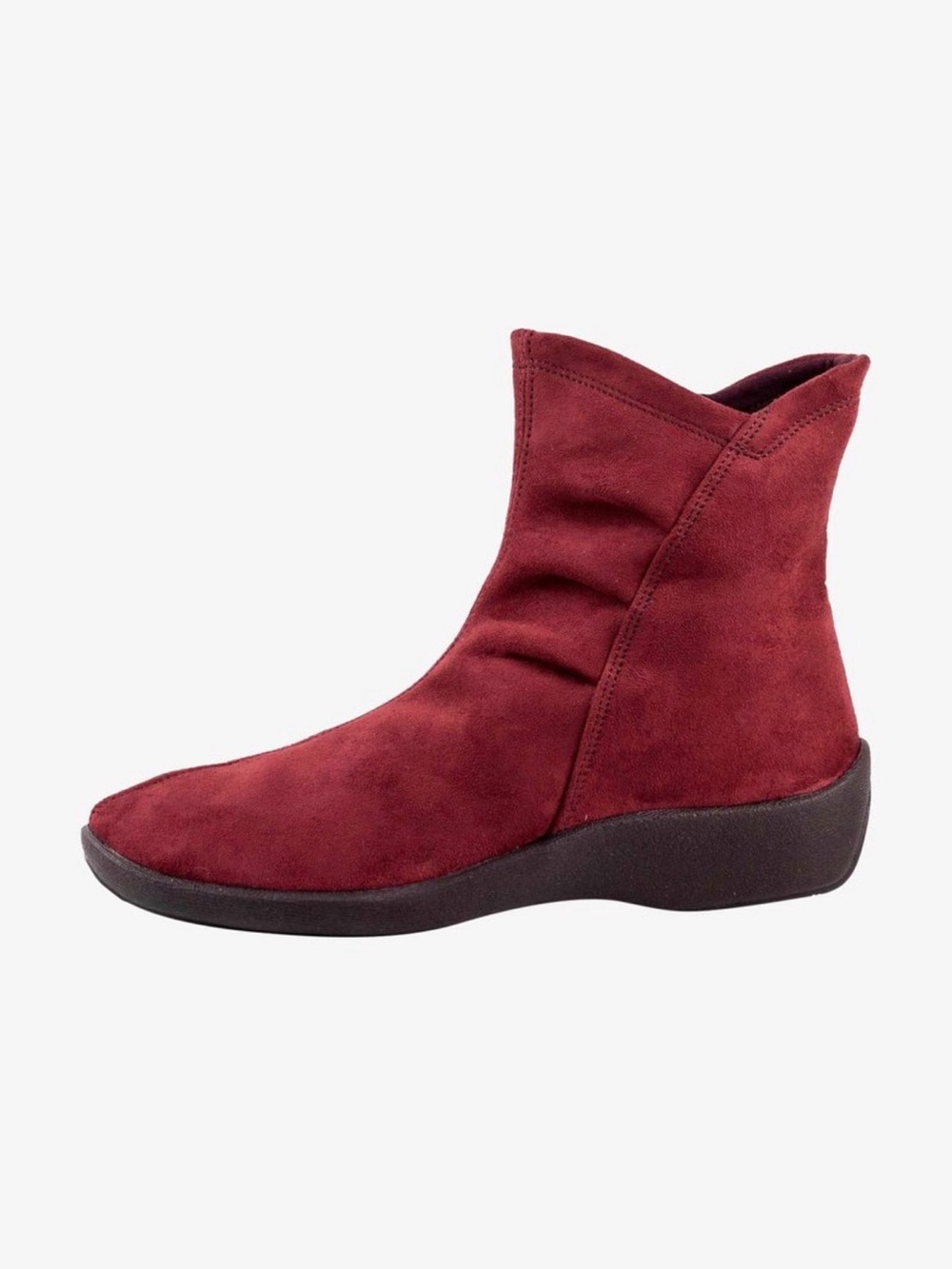 Arcopedico L19 Gal Bordeaux Burgundy Scrunch Ankle Boots EU 40 US 9